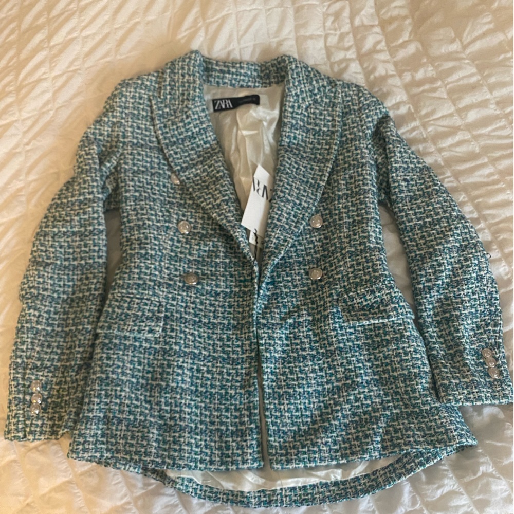 Zara Tweed Blazer